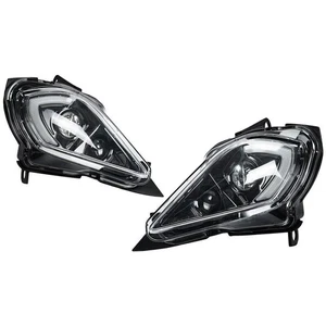 1Pair LED Headlights For YAMAHA 450R 450X YFZ Raptor 250 350 700 Wolverine 450 - Picture 1 of 10