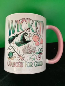 Wicked Changed For Good Coffee Mug, Wicked Defy Gravity Mugs, Wizard of Oz Mug - Picture 1 of 8