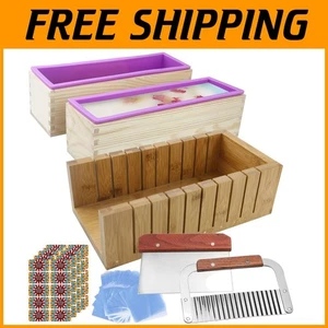 Silicone Soap Making Kit with Slicer - Picture 1 of 9