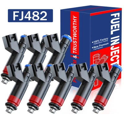 8 PCS Fuel Injectors For Dodge Durango RAM 1500 2500 3500 5.7L 2008-2005 2004 - Image 1 of 4