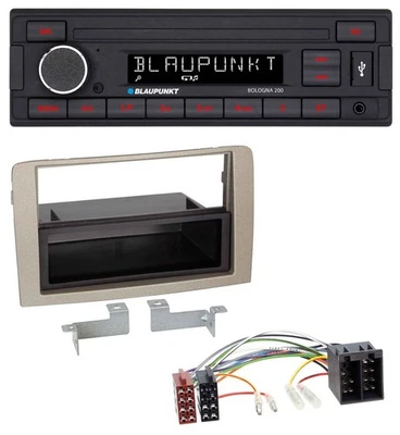 Blaupunkt MP3 AUX USB 1DIN Autoradio für Lancia Musa (ab 2005) - Bild 1 von 4