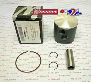 PISTON KIT 1986 KX125 56.00, WOSSNER 8211DA KAWASAKI MX 13001-1231 - Picture 1 of 4