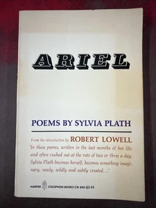 ARIEL poems by Sylvia Plath - 1965 Harper & Row Paperback FREE SHIPPING - Picture 1 of 9