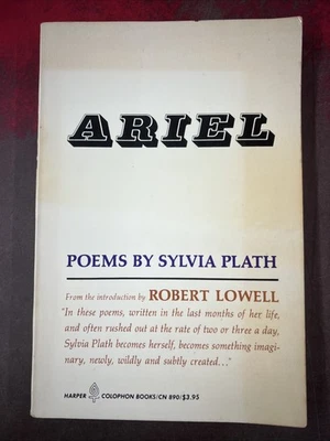 ARIEL poems by Sylvia Plath - 1965 Harper & Row Paperback FREE SHIPPING - Image 1 of 4