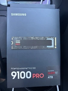 Samsung 9100 Pro 4TB PCIe 5.0x4 M.2 2280 Brand New - Photo 1/2