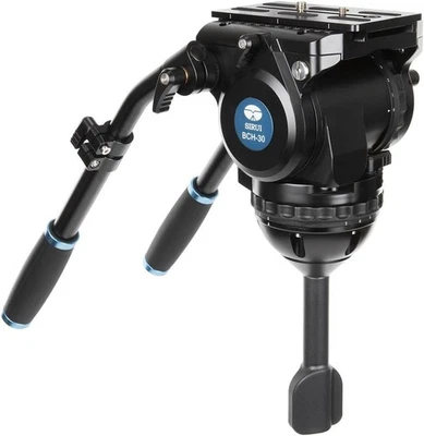 SIRUI BCH-30 Professional Fluid Video Head, Pan/Tilt Friction Control - Image 1 of 4