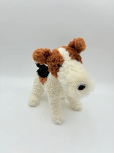 Jellycat Hector Foxterrier Plüsch braun weiß Welpe Hund London Stofftier - Bild 1 von 6
