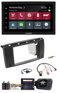 Blaupunkt DAB Bluetooth USB Lenkrad 2DIN Autoradio für Mercedes SLK 08-11 R171 - Bild 1 von 12