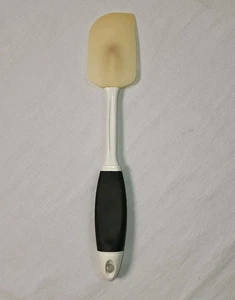 oneida silicone scraper spatula white and black 12 inch vintage - Picture 1 of 6