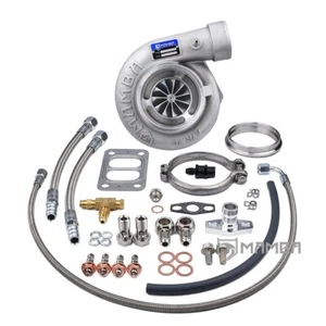 MAMBA Ball Bearing Turbocharger 4" .70 Twisted AS GT3082R w/ .82 T3 Twin Scroll - Picture 1 of 10