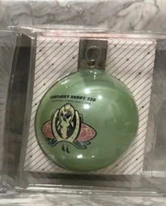 2004 - Kentucky Derby Glass Ball Christmas Ornament - NIB Condition - Picture 1 of 1