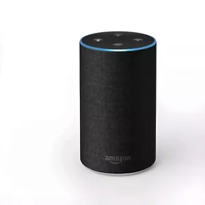 Amazon Echo 2a generazione Bluetooth Alexa altoparlante stereo intelligente Aux (carbone) - Foto 1 di 8