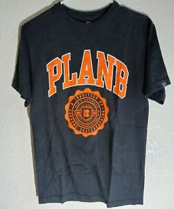 Plan B Skateboards Small Black T Shirt 1991-2011 Excellent Condition