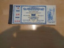 1932 olympics swimming unused season ticket book 17 tickets 