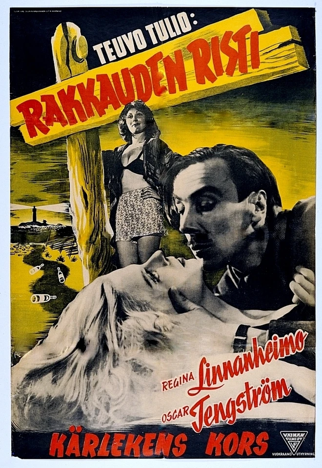 SALE: RAKKAUDEN RISTI  (1946) * with switchable English subtitles * - Image 1 of 1