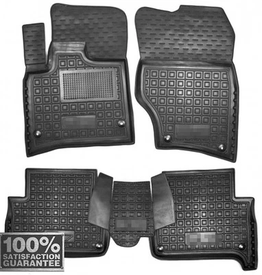 Alfombrillas de goma para Audi Q7 2005-2014 alfombrillas a medida para todo tipo de clima  Foto 1 de 4