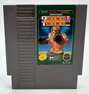 Ring King (Nintendo Entertainment System NES, 1987) 5 SCREW- TESTED & WORKS - Picture 1 of 4