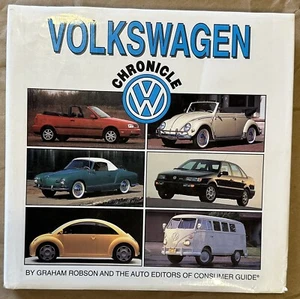 Volkswagen Chronicle Graham Robson 1996 HC VG Vintage Photos VW Cars - Picture 1 of 3