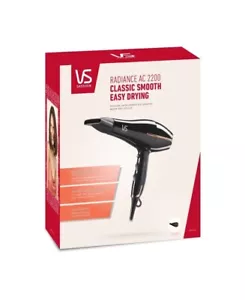 New Vs Sassoon Radiance Ac 2200 Hair Dryer - Picture 1 of 6