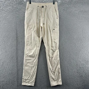 Vuori Pants Womens XS Cream Hiking Outdoor Travel Stretch Vintage Ripstop Pants - Picture 1 of 13
