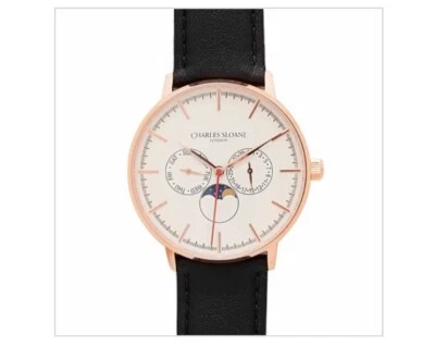 Charles Sloane London Moonphase Carter Men’s Watch Rep £99.99 - Image 1 of 4