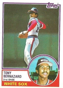 TONY BERNAZARD CHICAGO WHITE SOX #698 - TOPPS NM-MT 1983 - Picture 1 of 2