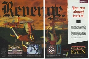 Blood Omen: Legacy of Kain Druck Anzeige/Poster Kunst PC große Box - Bild 1 von 4
