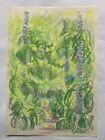 Drawing Pastel Nr3 Post Impressionist In The Forest Nature Forest Road Anonymous