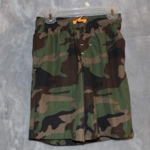 Wonder Nation Boys Camouflage Swimsuit Board Shorts Trunks Size 8 - Picture 1 of 2