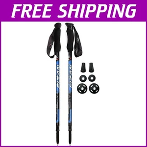 Compact Ultralight Hiking Poles with Ergonomic Grips - Outfitted for All Terrain - Picture 1 of 11