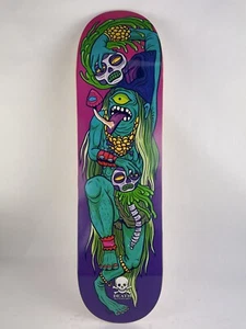 Death skateboards Lurk 2 Skateboard Deck -  8.5 " with grip  - Picture 1 of 3