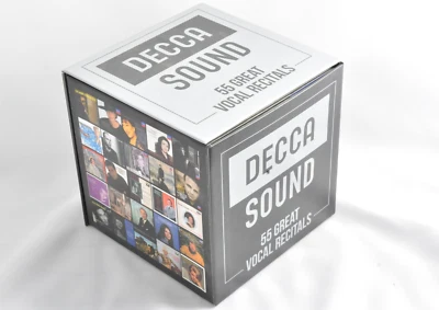 Near Mint DECCA SOUND 55 Great Vocal Recitals 55-CD/Booklet-191p Box Set - Image 1 of 4