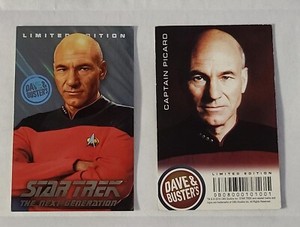 Dave and Buster's Star Trek The Next Generation Limited Edition Captain Picard
