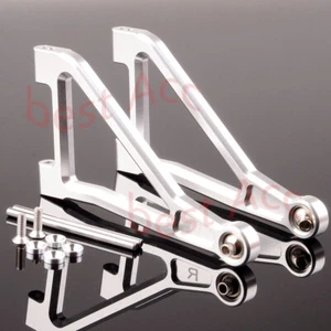 Brazo de suspensión superior delantero plateado para Traxxas Unlimited Desert Racer UDR aluminio - Imagen 1 de 3