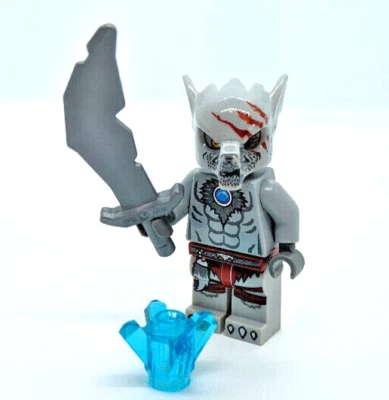 Lego Legends Of Chima Minifigure Winzar (Loc009) with Sword, Crystal 70004 3025 - Image 1 of 3