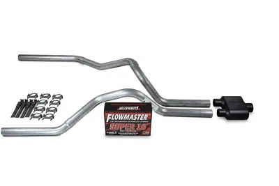 Dodge Ram 1500 Truck 04-08 2.5" Dual Truck Exhaust Kits Flowmaster Super 10 Foto 1 de 3