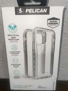 NEW Pelican Voyager Case for Apple iPhone 13, 18ft Drop Protection/Antimicrobial - Picture 1 of 9