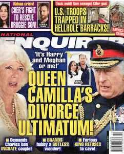 NATIONAL ENQUIRER Magazine October 16 2023 Queen Camilla King Charles Cher J-Lo - Foto 1 di 2