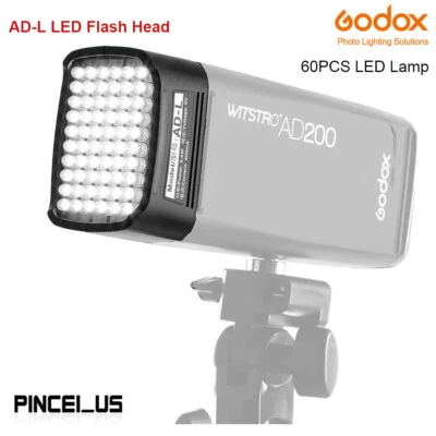 Godox AD-L LED Flash Head 60PCS LED For Godox AD200 Pocket Flash Portable Light - Image 1 of 4