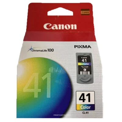 Genuine Canon 41 Ink Cartridge CL-41 Color No Box - Image 1 of 3