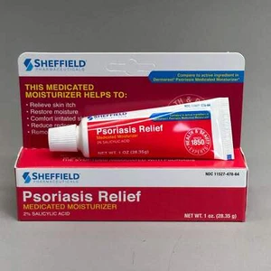 SHEFFIELD Psoriasis Relief Medicated Moisturizer 1 oz - Picture 1 of 12
