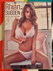Rhian Sugden official calendar 2018 - for collectors (A3 size) brand new - Picture 1 of 2