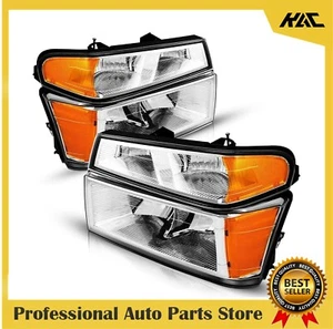 Headlamp Headlight Assembly for Chevy Colorado GMC Canyon 2004-2012 Clear Lens - Imagen 1 de 7