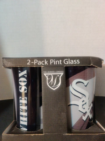 The Memory Company Chicago White Sox Pint Glasses. Read description below Cover