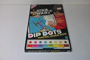 Vintage Star Wars Kenner Dip Dots Malerei 16 Seiten Designbuch 1977 neu versiegelt - Bild 1 von 6