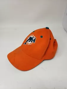 MIAMI DOLPHINS NFL Team Apparel On Field Adult Orange Hat Cap - Picture 1 of 11