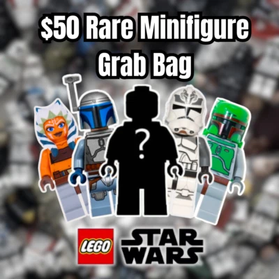 $50 RARE LEGO Star Wars Mystery Minifigures Grab Bag - Randomly Selected Lot - Image 1 of 4