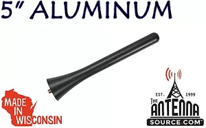 **SHORT** 5" BLACK BILLET ALUMINUM ANTENNA MAST - FITS: 2006-2013 Volvo C70 - Bild 1 von 1