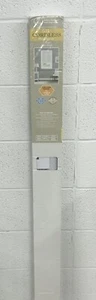 "Cordless Morningstar GII Pearl white 1"" Vinyl mini blinds 52Wx64L" - Picture 1 of 3
