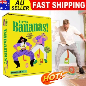 It'S Bananas! the Monkey Tail Game Funny Party & Family Game for Kids adults AU - Picture 1 of 11